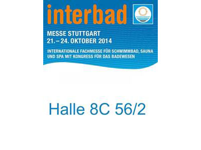 We are here on the interbad Exhibitions in Germany in 2014